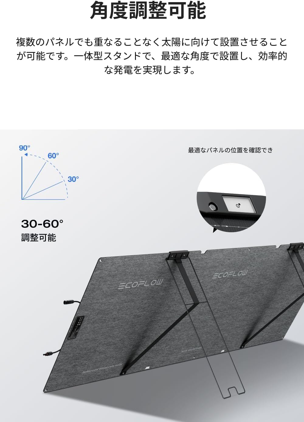 ECOFLOW DELTA 3 PLUS 1024Wh【160Wソーラーパネル付き】