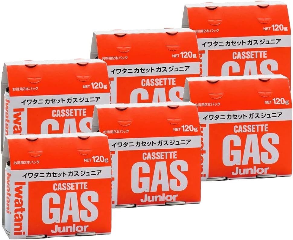 イワタニ カセットガス ジュニア(小型サイズ) 12本組 タフまるJr用
