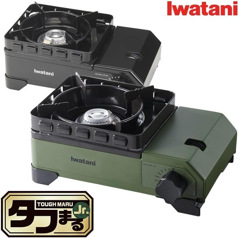 Iwatani カセットコンロ タフまるJr（専用ケース付き)  キャンプ アウトドア 停電対策