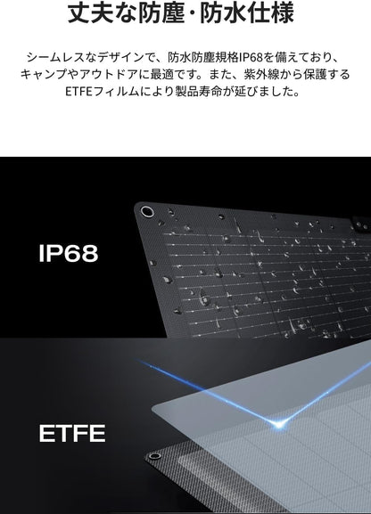 ECOFLOW  DELTA 3 PLUS  1024Wh【160Wソーラーパネル付き】