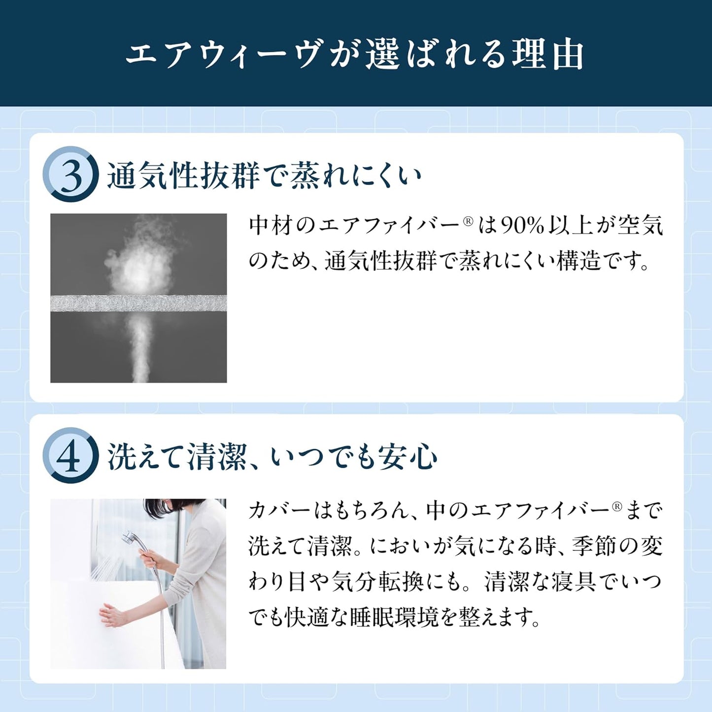 エアウィーヴ ベッドマットレス S01  シングル