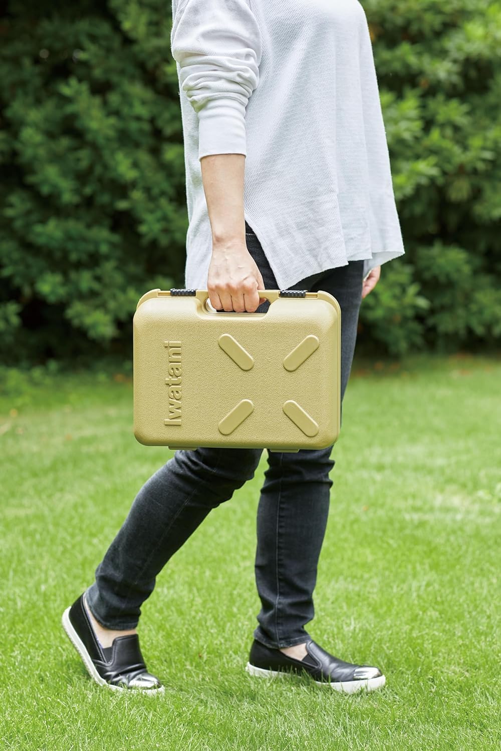 Iwatani カセットコンロ タフまるJr（専用ケース付き)  キャンプ アウトドア 停電対策